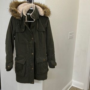 DKNY olive green jacket